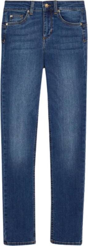 Liu Jo Slim Fit Vijf-Pocket Dames Jeans Blauw Dames