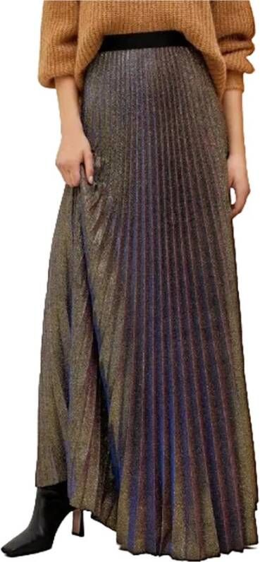 Liu Jo Maxi Geplooide Rok Multicolor Dames