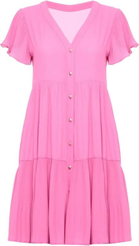 Liu Jo Midi Dresses Roze Dames