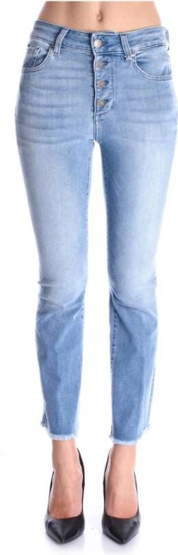 Liu Jo Moderne Slim-fit Jeans Blauw Dames