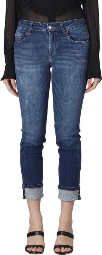 Liu Jo B.up Monroe Skinny Jeans Blauw Dames