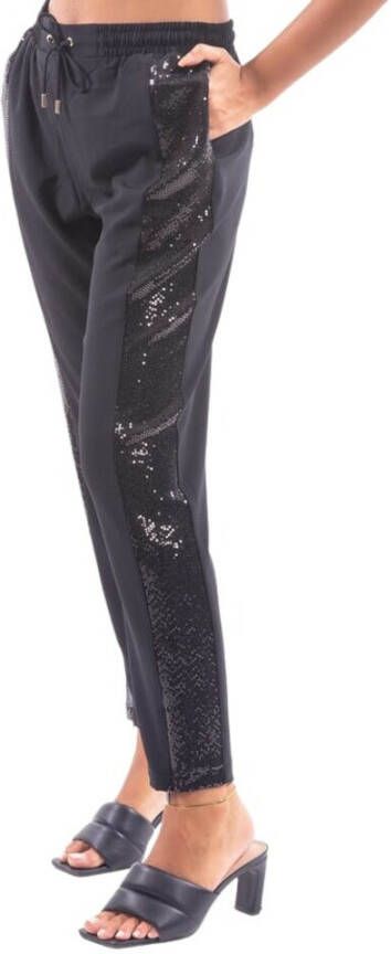 Liu Jo Pants with Profiles Zwart Dames