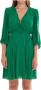 Liu Jo Geplooide jurk Green Dames - Thumbnail 1