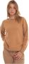 Liu Jo Pullover met Ronde Hals en Lurex Details Bruin Dames - Thumbnail 1