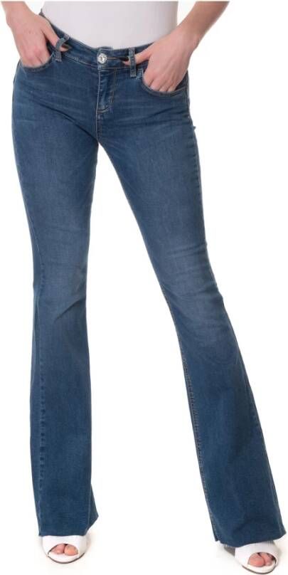 Liu Jo Retro Bea Boot-Cut Jeans Blauw Dames