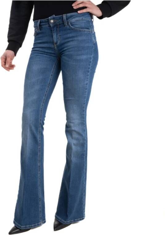 Liu Jo Retro Flared Jeans Blauw Dames