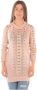 Liu Jo Stijlvolle Gebreide Pullover Trui Pink Dames - Thumbnail 1