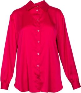 Liu Jo Roze Berry Shirt Hoogwaardige damesmode Roze Dames