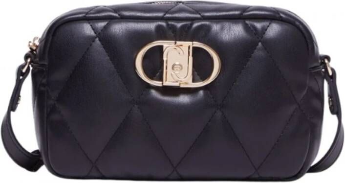 Liu Jo Gewatteerde Tas met Verwisselbare Applicatie Black