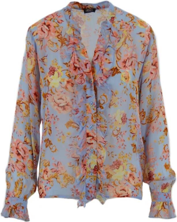 Liu Jo Elegante en comfortabele Array Large shirts voor vrouwen Meerkleurig Dames