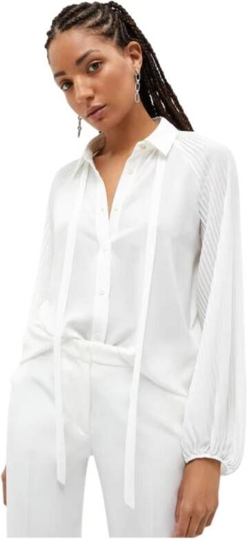 Liu Jo Georgette Eco-vriendelijke Shirt White Dames