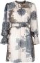 Liu Jo White Mini-jurk met all-over motief - Thumbnail 2