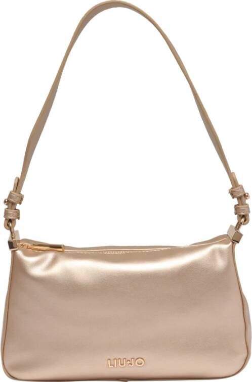 Liu Jo Gouden Hobo Schoudertas Geel Dames