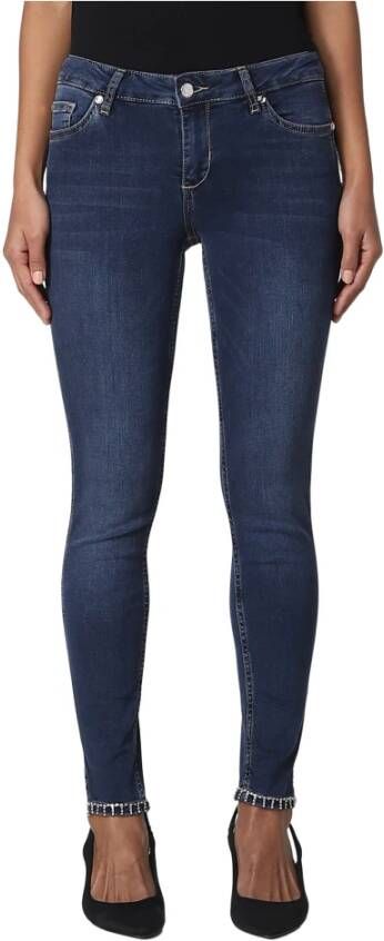 Liu Jo Denim Skinny Jeans voor de Moderne Vrouw Blauw Dames