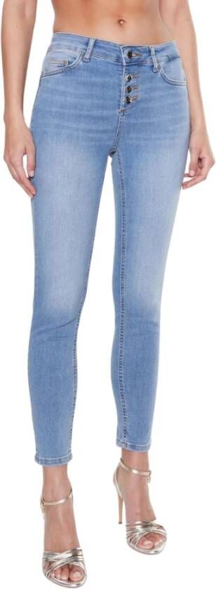 Liu Jo Trendy High-Waisted Skinny Jeans Blauw Dames - Foto 6