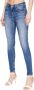 Liu Jo Hoge taille skinny jeans D.Blue Dk Tencel Sun Blauw Dames - Thumbnail 3