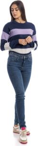 Liu Jo White Jeans met strass-steentjes model 'DIVINE'