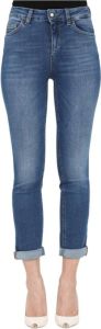 Liu Jo Slimfit-jeans Blauw Dames