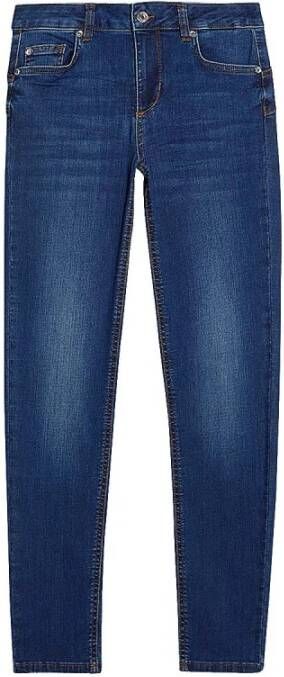 Liu Jo Slim-fit Bottom Up Jeans Uf1001-D4591 Blauw Dames