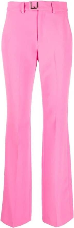 Liu Jo Update je stijl met rechte broeken Roze Dames