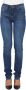 Liu Jo Slim Fit Donkere Denim Jeans Blauw Dames - Thumbnail 1