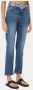 Liu Jo Hoge Taille Rechte Pijp Jeans met Afneembare Riem Blue Dames - Thumbnail 6