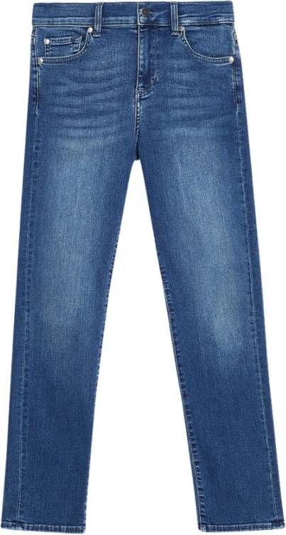 Liu Jo Slim Fit Jeans van Stretch Denim Blauw Dames