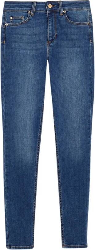 Liu Jo Slimfit-jeans Blauw Dames