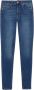 Liu Jo Blauwe Jeans met Gebruikte Wassing en Vernietigde Details Blue Dames - Thumbnail 9