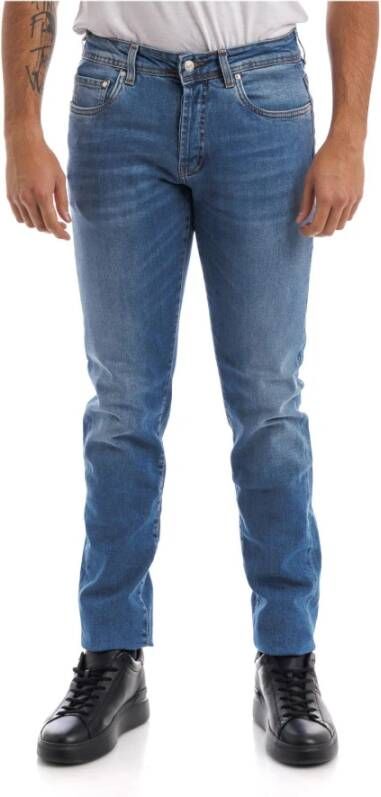 Liu Jo Slimfit-jeans Blauw Heren