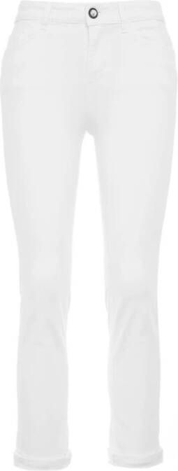 Liu Jo Witte Jeans Perfecte pasvorm stijlvolle upgrade White Dames