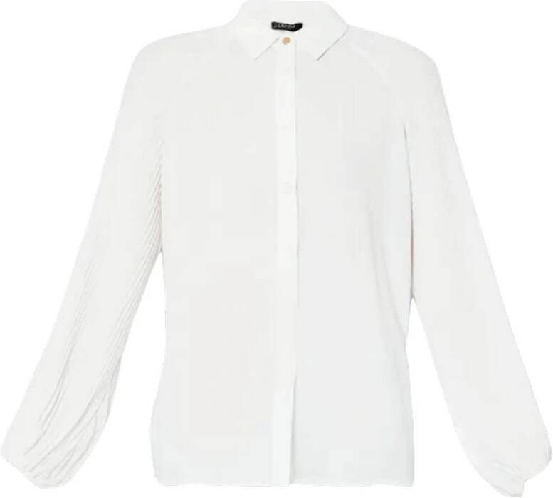 Liu Jo Georgette Eco-vriendelijke Shirt White Dames