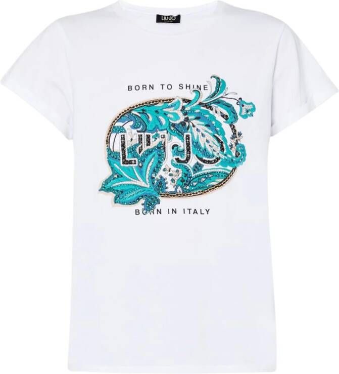 Liu Jo Stijlvolle dames T-shirts White Dames