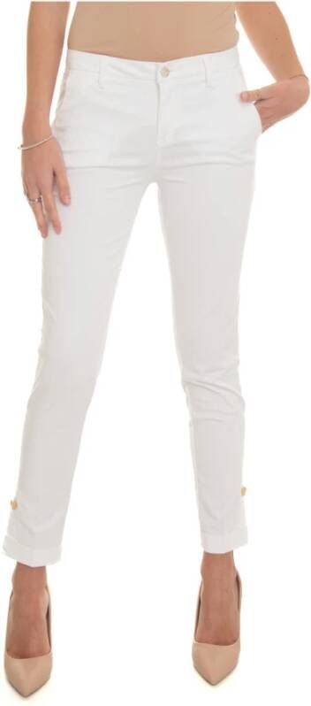 Liu Jo Stijlvolle en comfortabele skinny jeans White Dames
