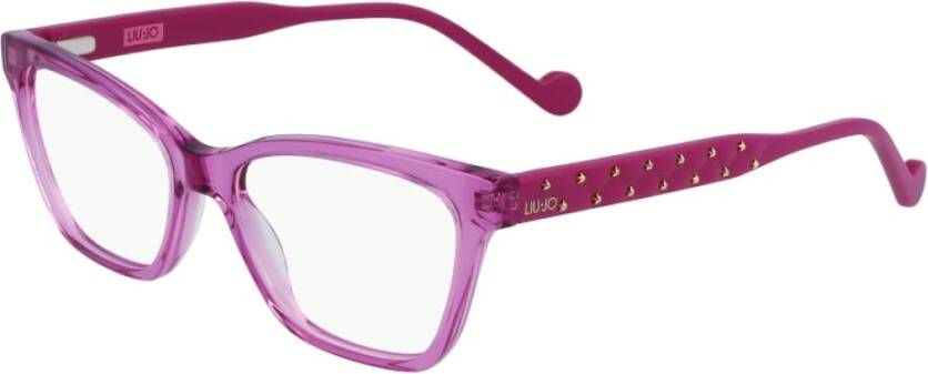 Liu Jo Stijlvolle en Sprankelende Brillen Purple Dames