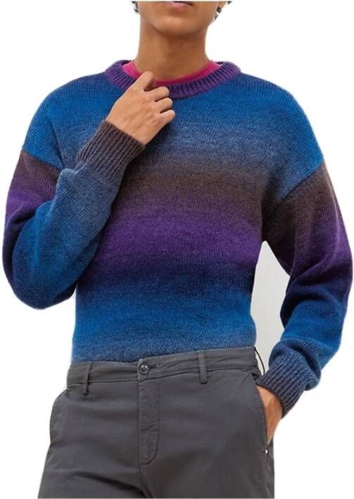 Liu Jo Stijlvolle Gradient Sweater Blauw