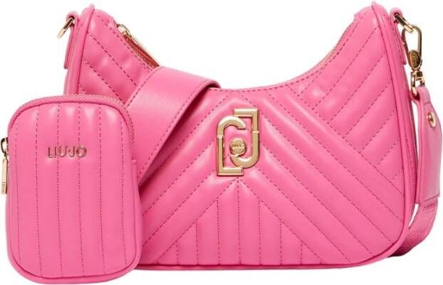 Liu Jo "Stijlvolle Hobo Tas Aa3225" Roze Dames