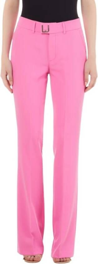 Liu Jo Straight Trousers Roze Dames