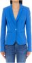 Liu Jo Stretch Twill Dames Blazer Blauw Dames - Thumbnail 3