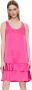 Liu Jo Jurk met Ruches Pink Dames - Thumbnail 1