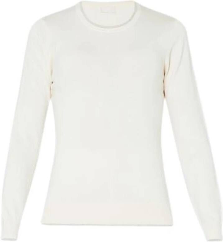 Liu Jo Witte Sweaters Natural Beige Dames