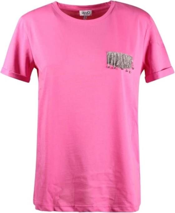 Liu Jo T-shirt Roze Dames