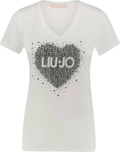 Liu Jo T-Shirt Wit Dames