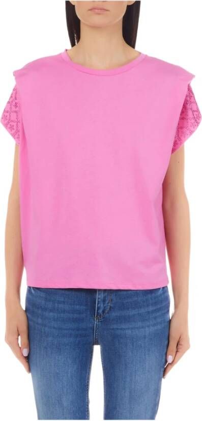 Liu Jo Premium Casual T-Shirt Roze