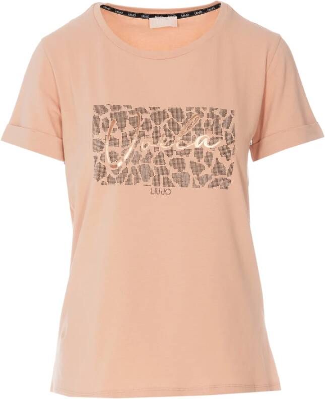 Liu Jo T-Shirts Roze Dames
