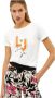 Liu Jo T-Shirt Ta3275 J5923 White Dames - Thumbnail 1