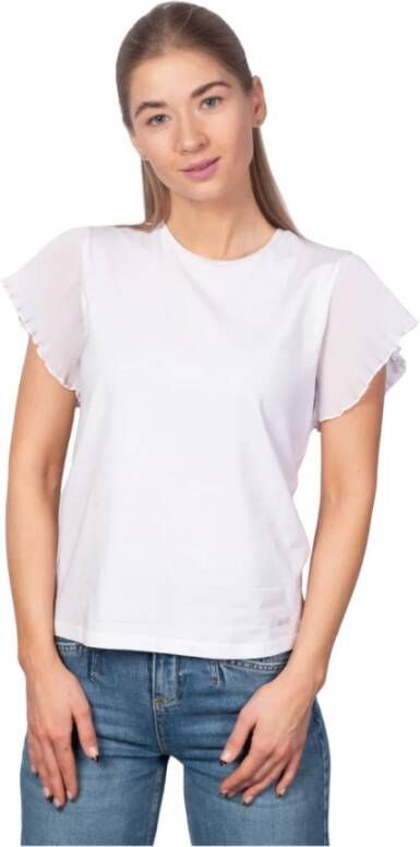 Liu Jo T-Shirt mode korte mouw White Dames