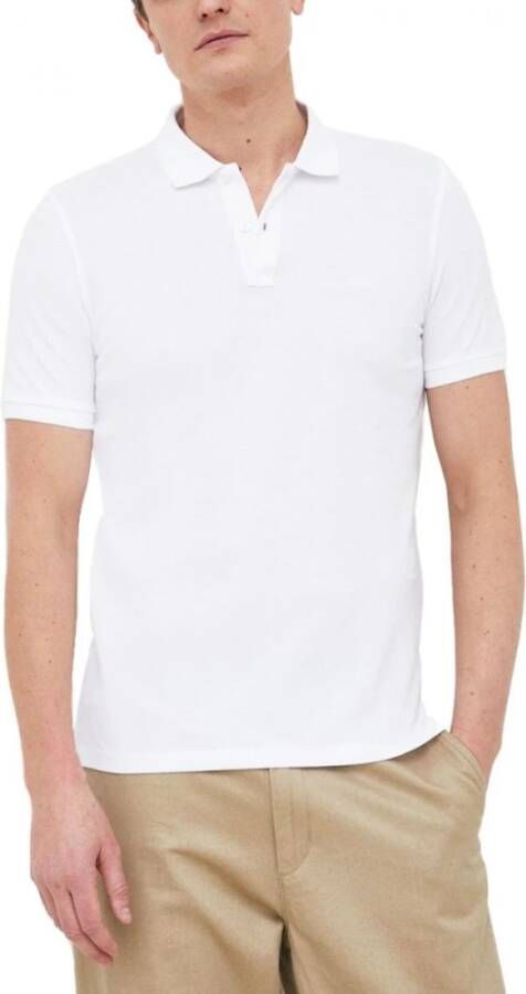 Liu Jo Heren Polo T-shirt met korte mouwen White Heren