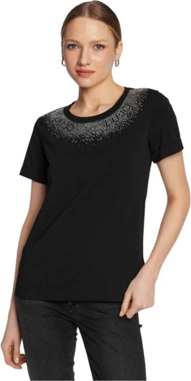Liu Jo T-Shirts Zwart Dames