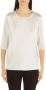 Liu Jo Licht Krijt Langemouw Top White Dames - Thumbnail 1